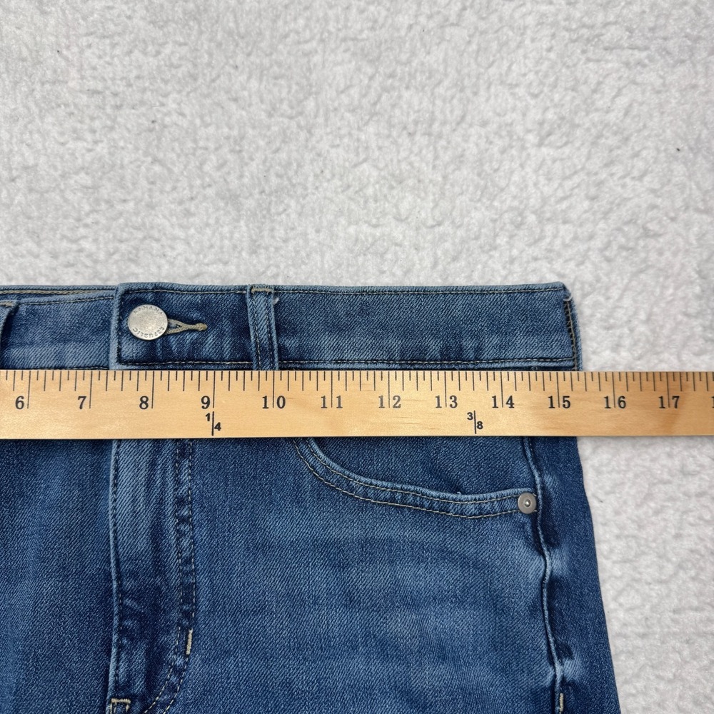 Banana Republic High Rise Slim Stretch Blue Denim Pants Women's 30x27 - Picture 5 of 12